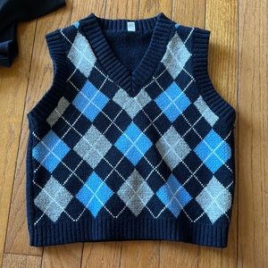 Argyle Sweater Vest